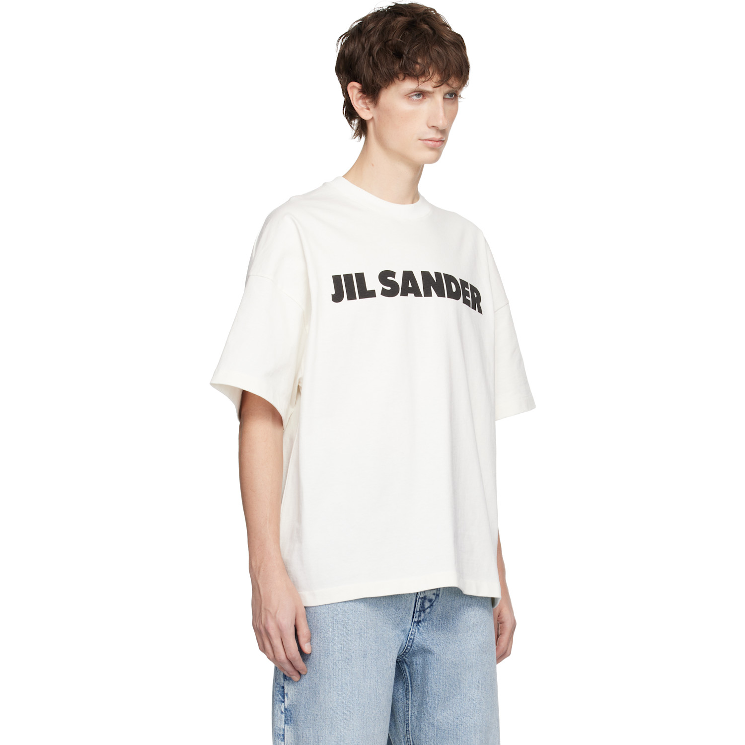  Jil Sander Off-white Logo T-shirt 