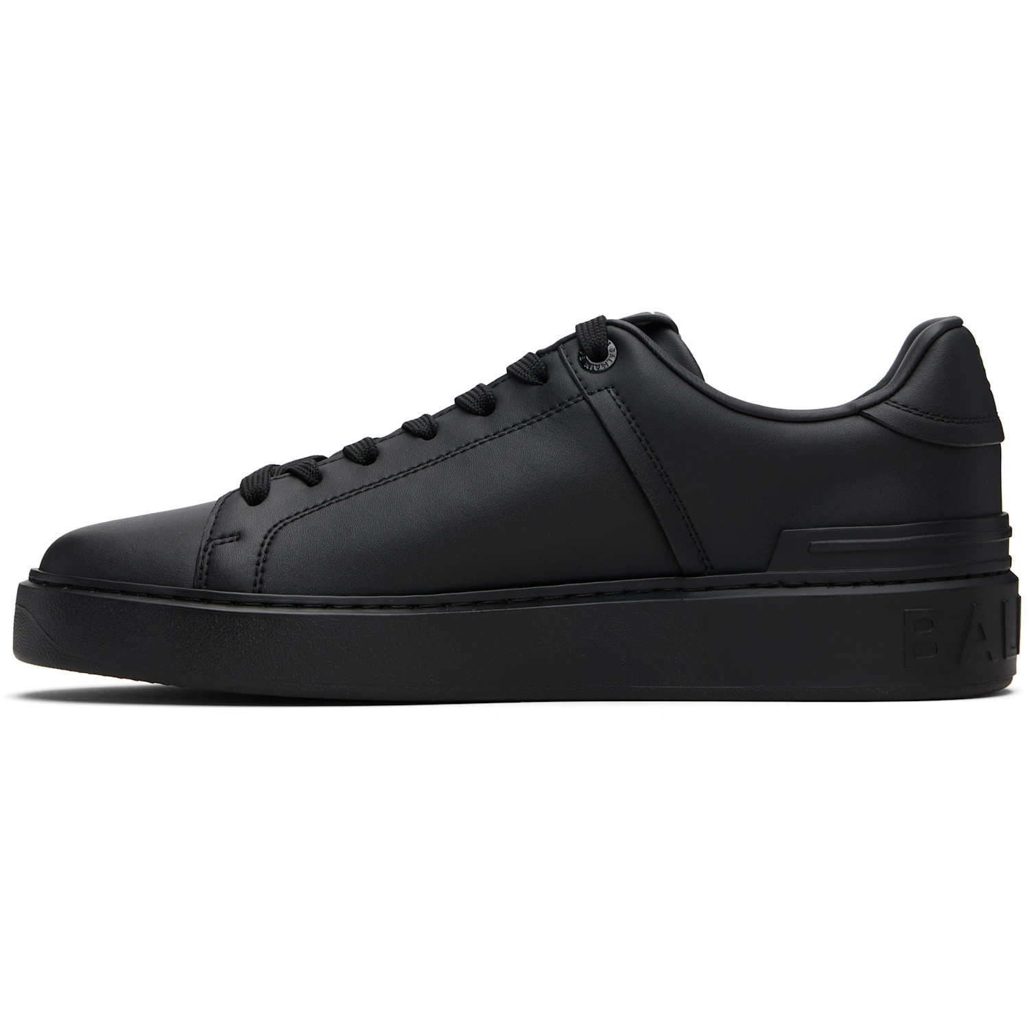  Balmain Black B-court Sneakers 