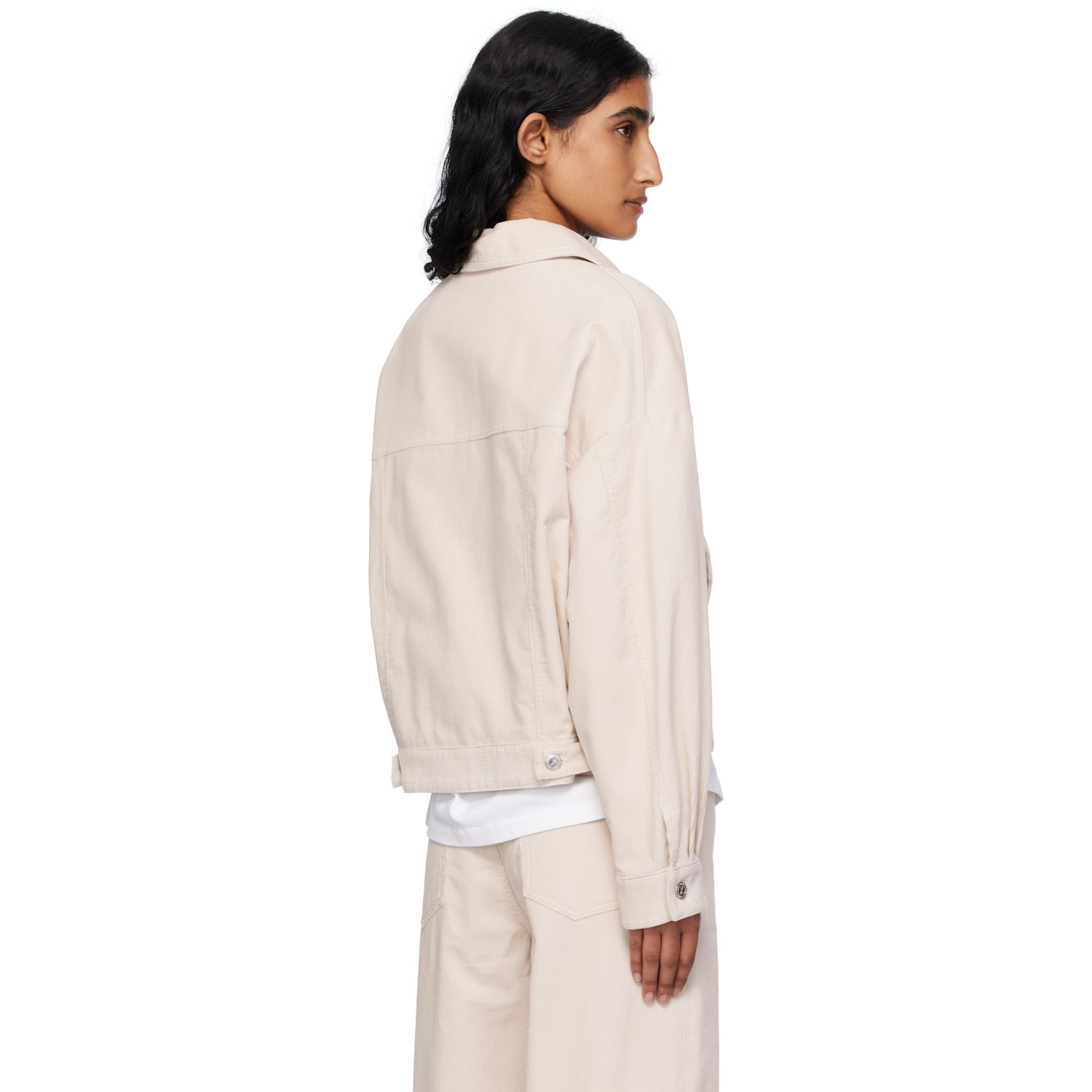  A.p.c. Beige Cally Jacket 