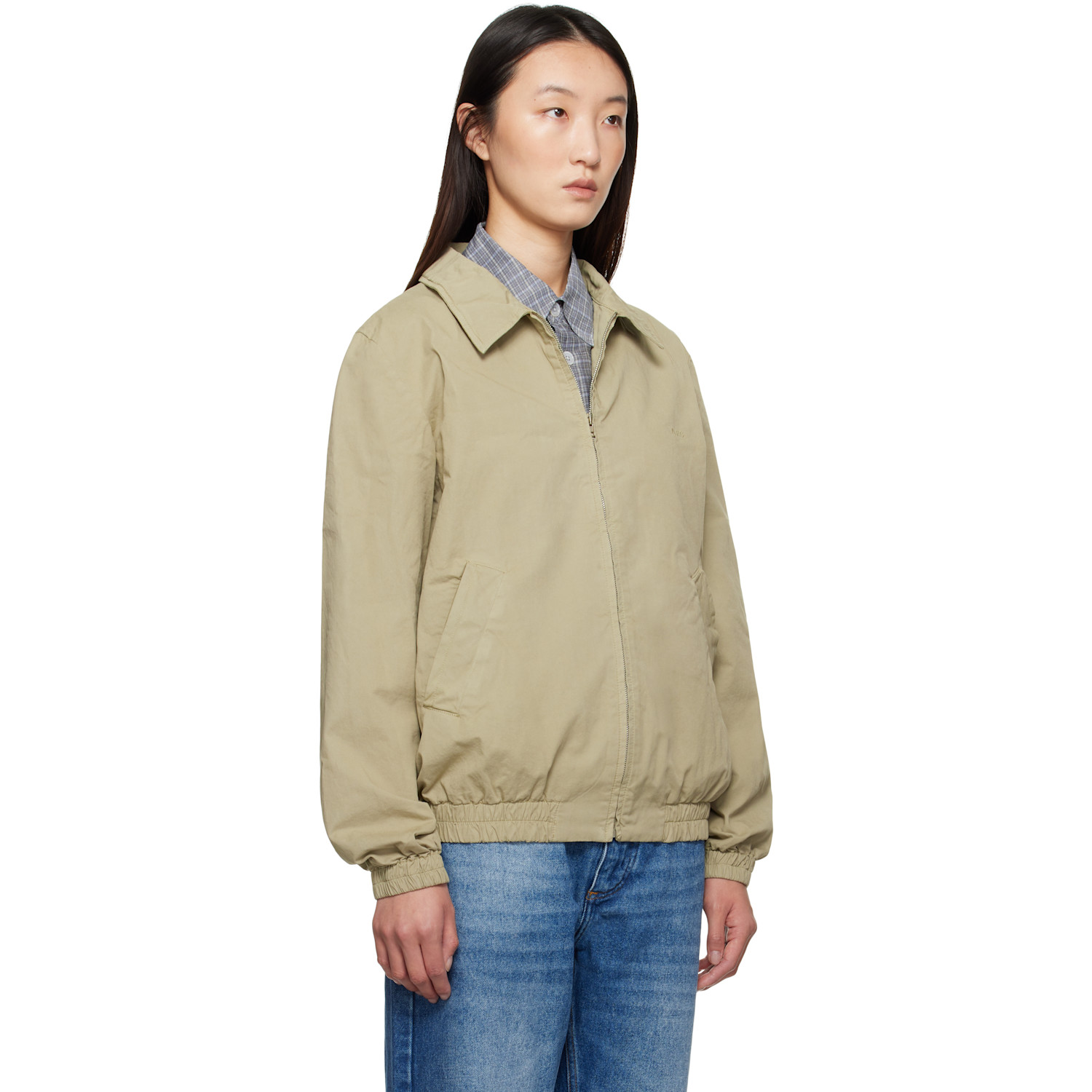  A.p.c. Khaki Gilbert Jacket 