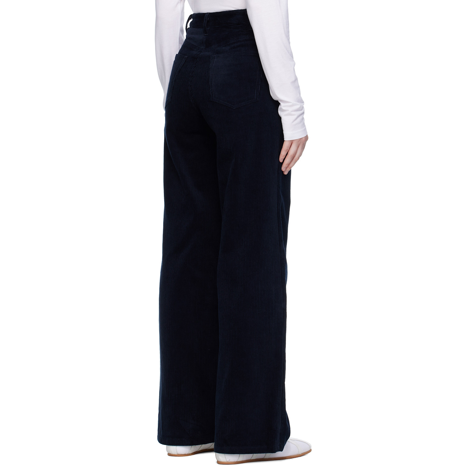  A.p.c. Navy Elizabeth Trousers 