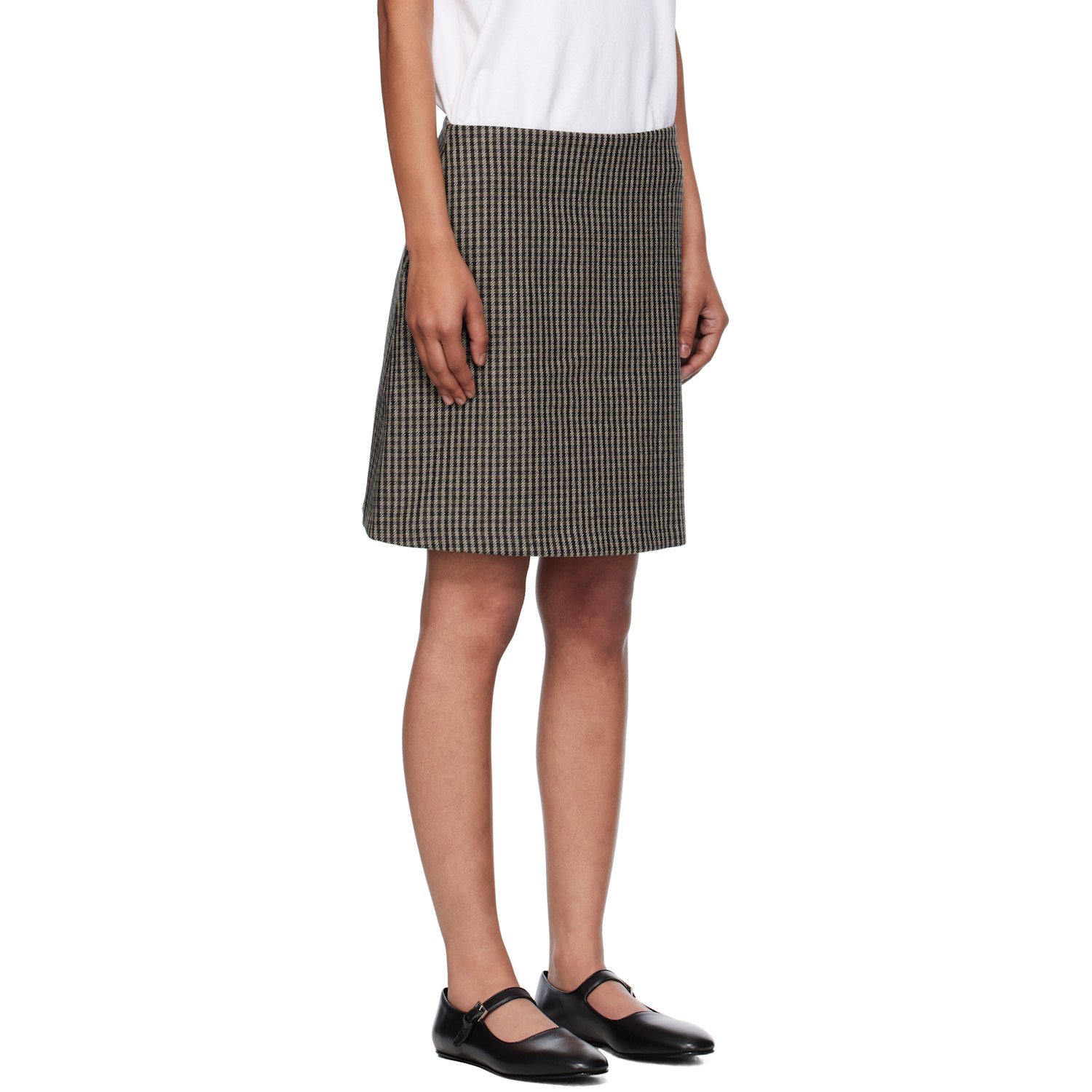  A.p.c. Brown Adelma Miniskirt 