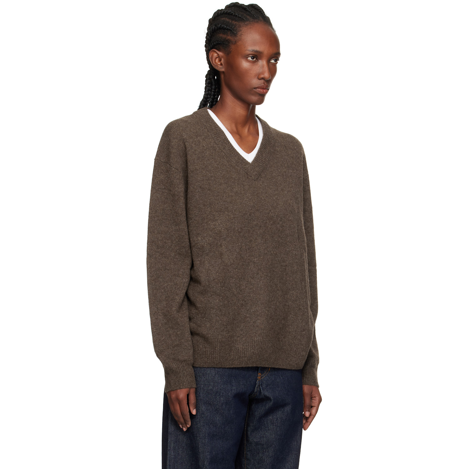  A.p.c. Brown Dany Sweater 