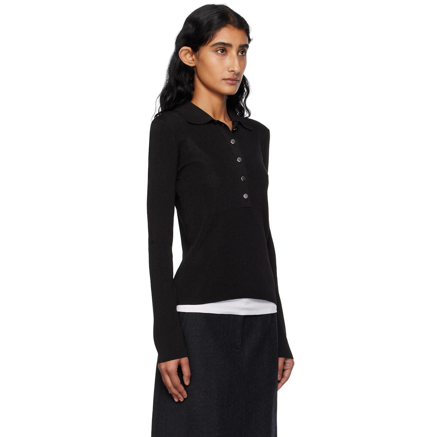  A.p.c. Black Mila Polo 