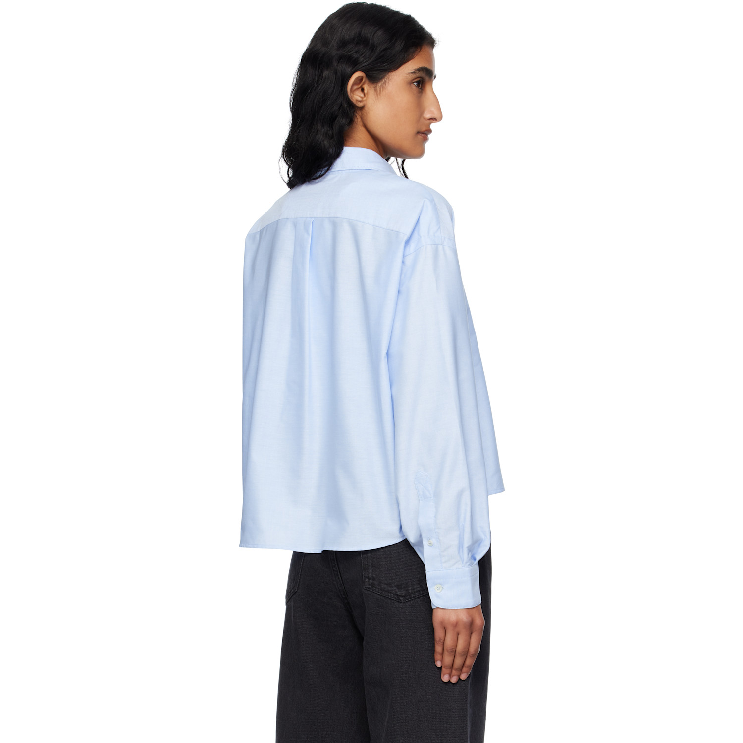 A.p.c. Blue Sophia Button Down Shirt 