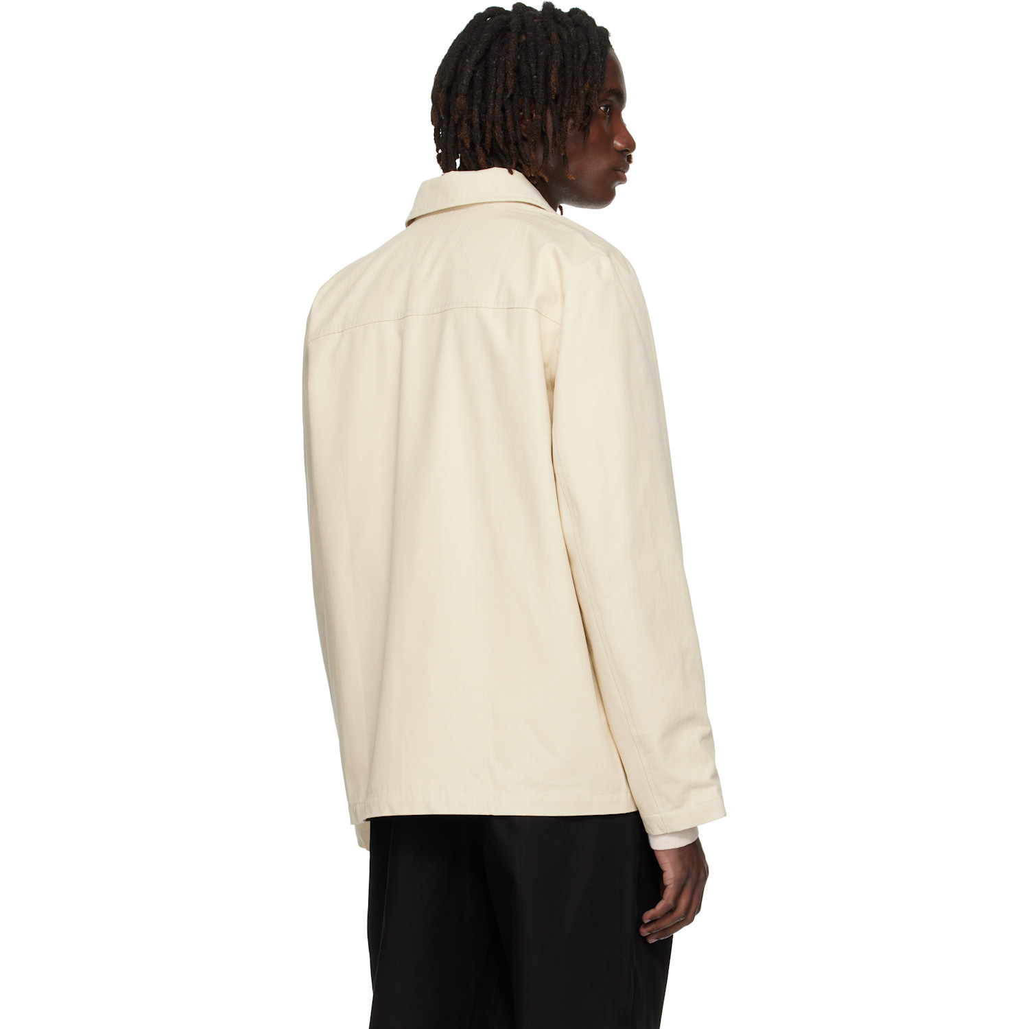  A.p.c. Beige Jeffray Jacket 