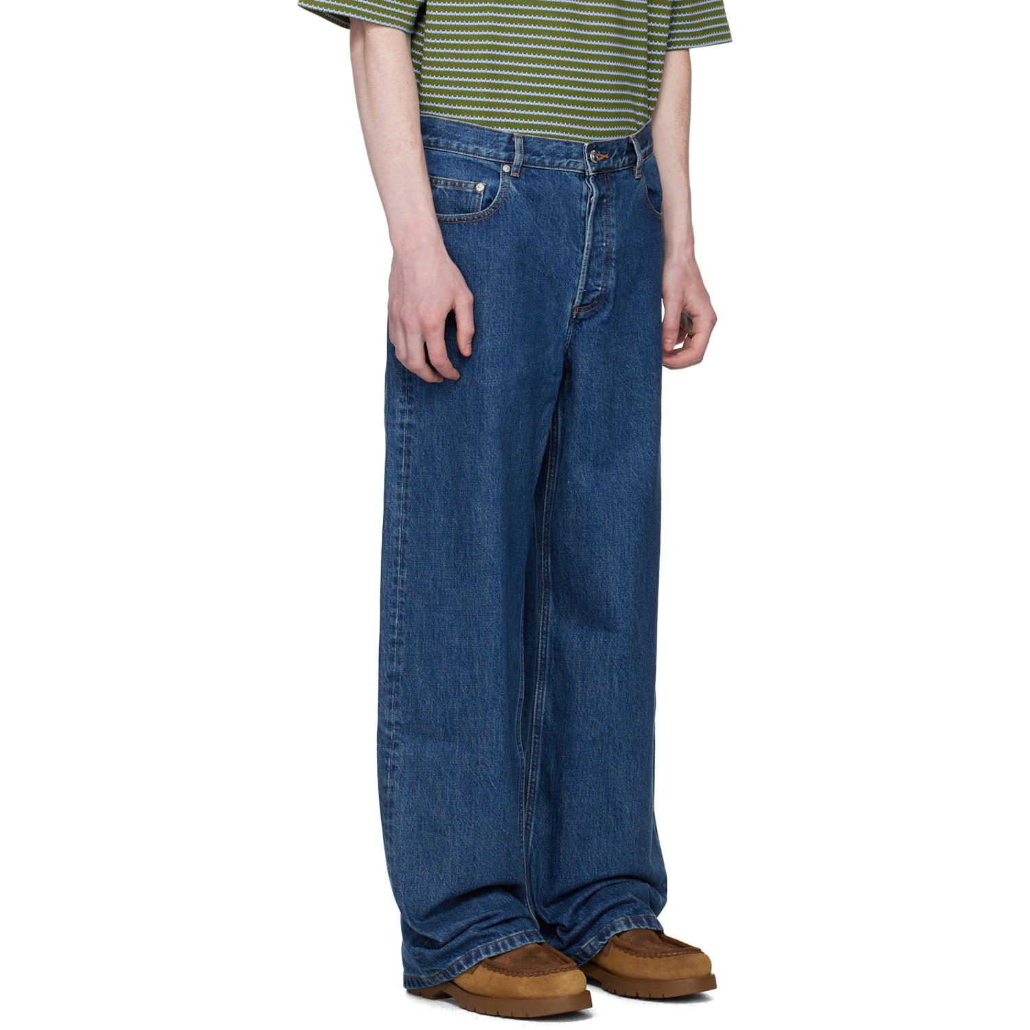  A.p.c. Blue Aaron Jeans 