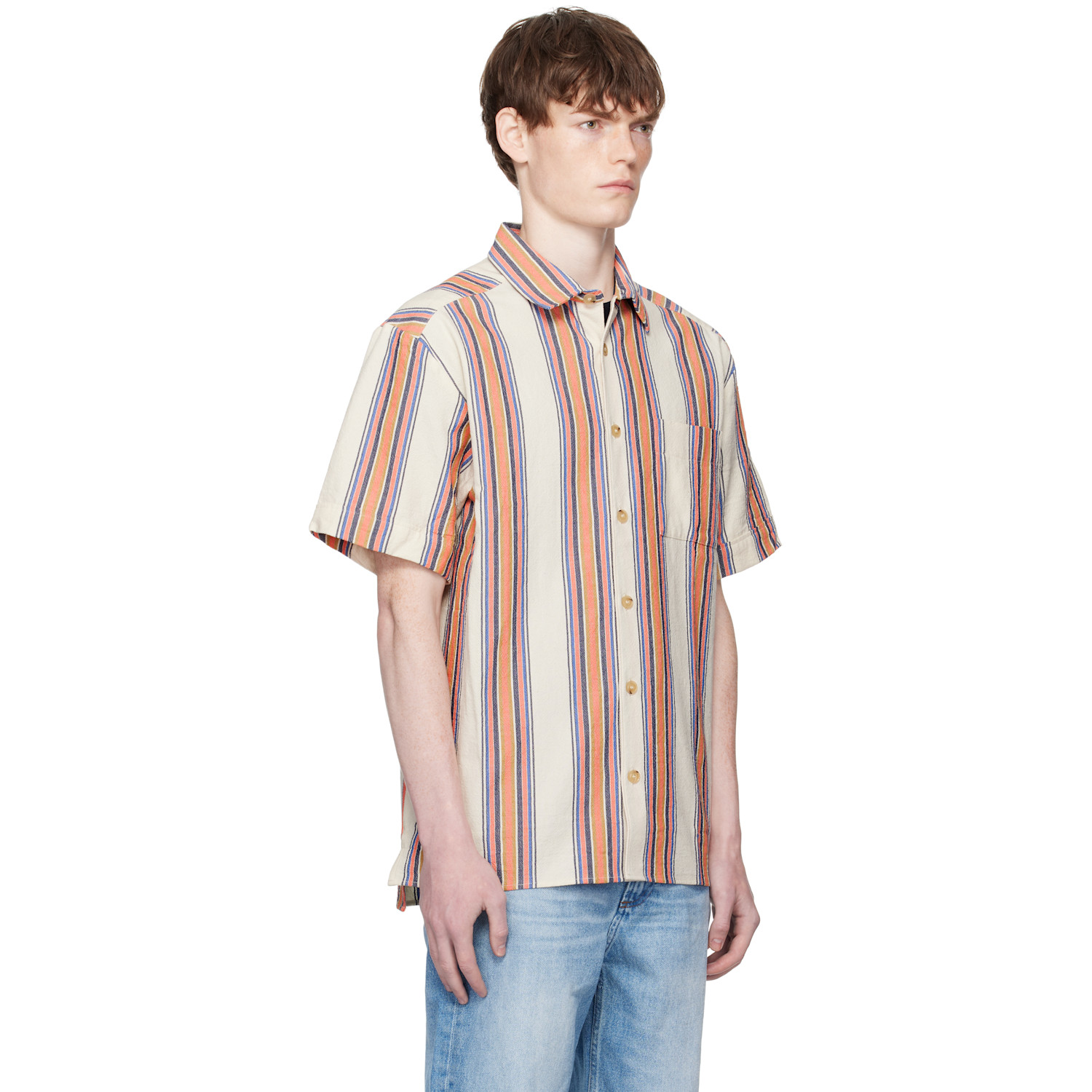  A.p.c. Multicolor Ross Short-sleeve Shirt 