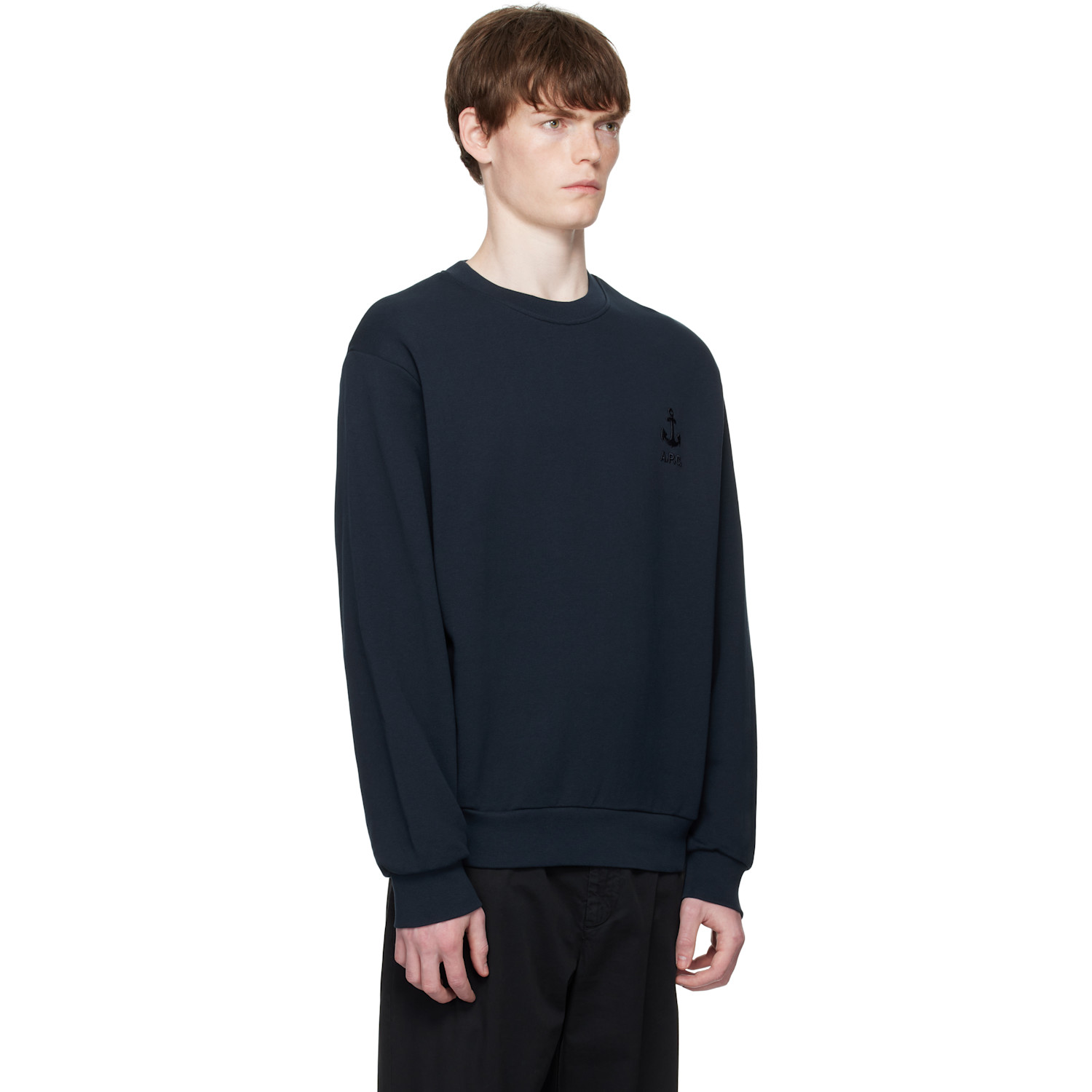 A.p.c. Navy James Sweatshirt 