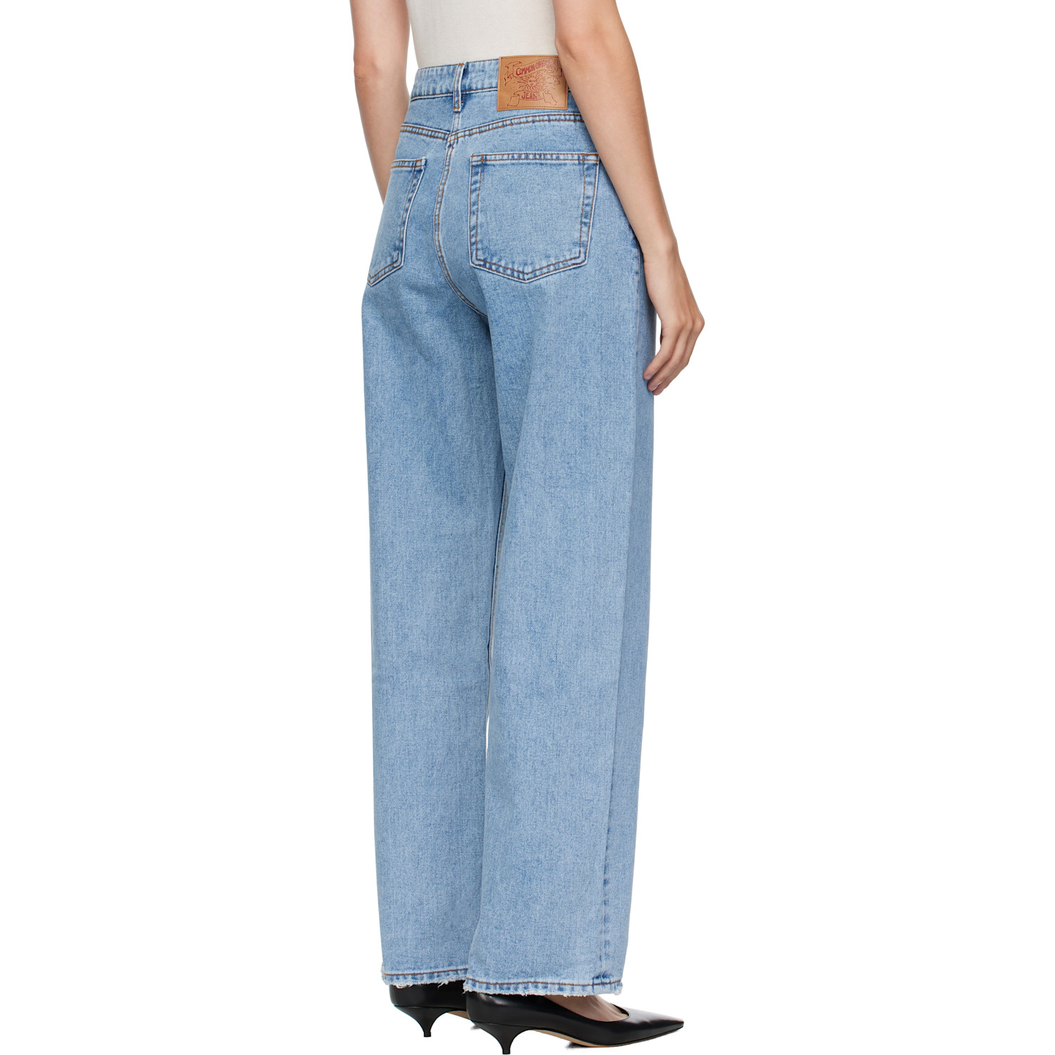  Coor Blue Relaxed Washed Jeans 