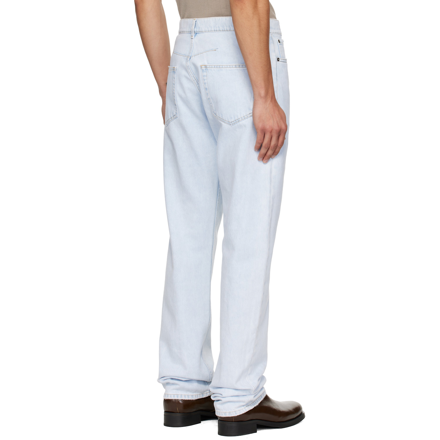  Lanvin Blue Regular Jeans 