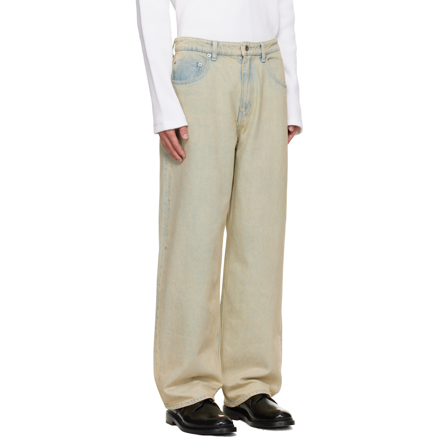  Coor Blue Relaxed-fit Tinted Jeans 