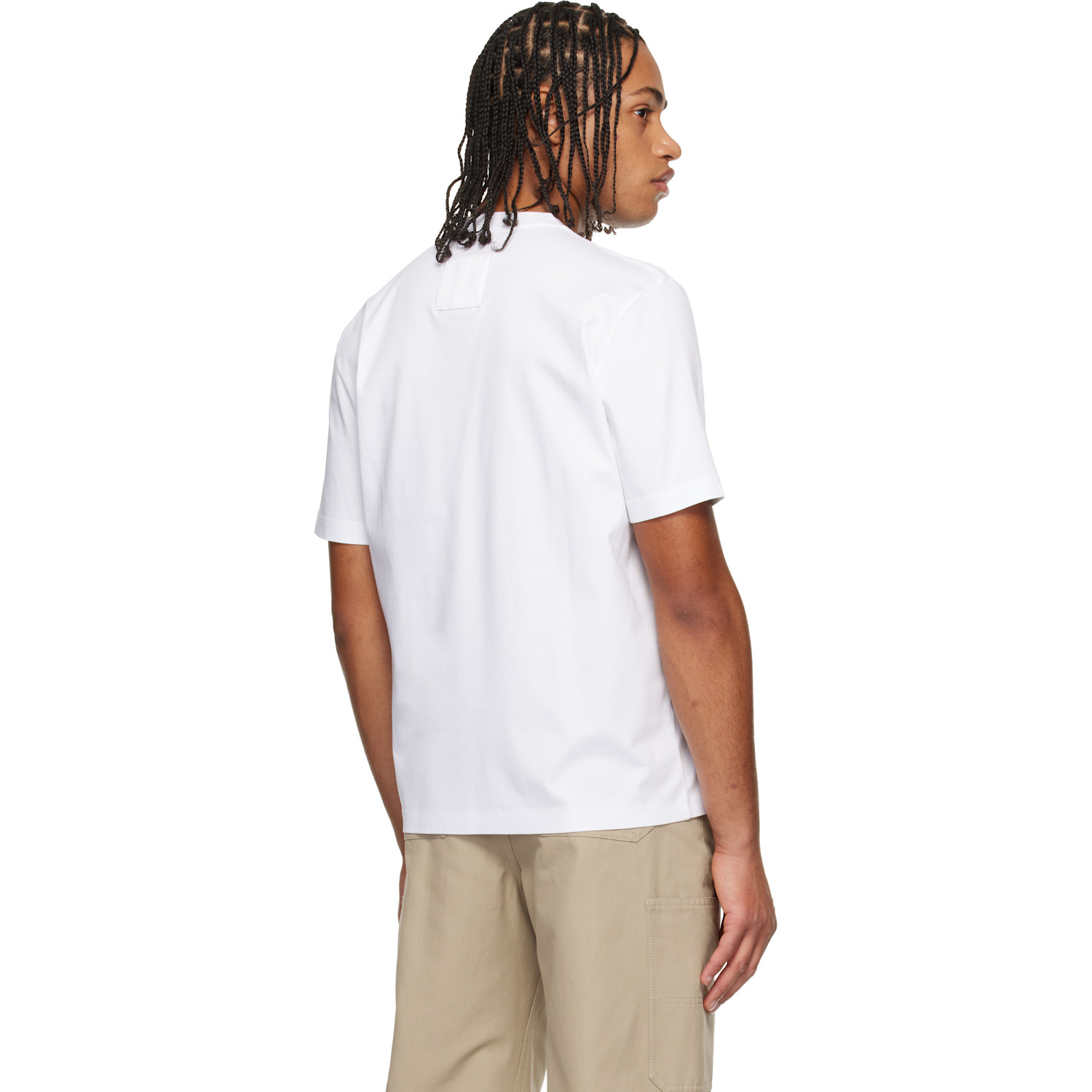  Lanvin White Vase Print T-shirt 