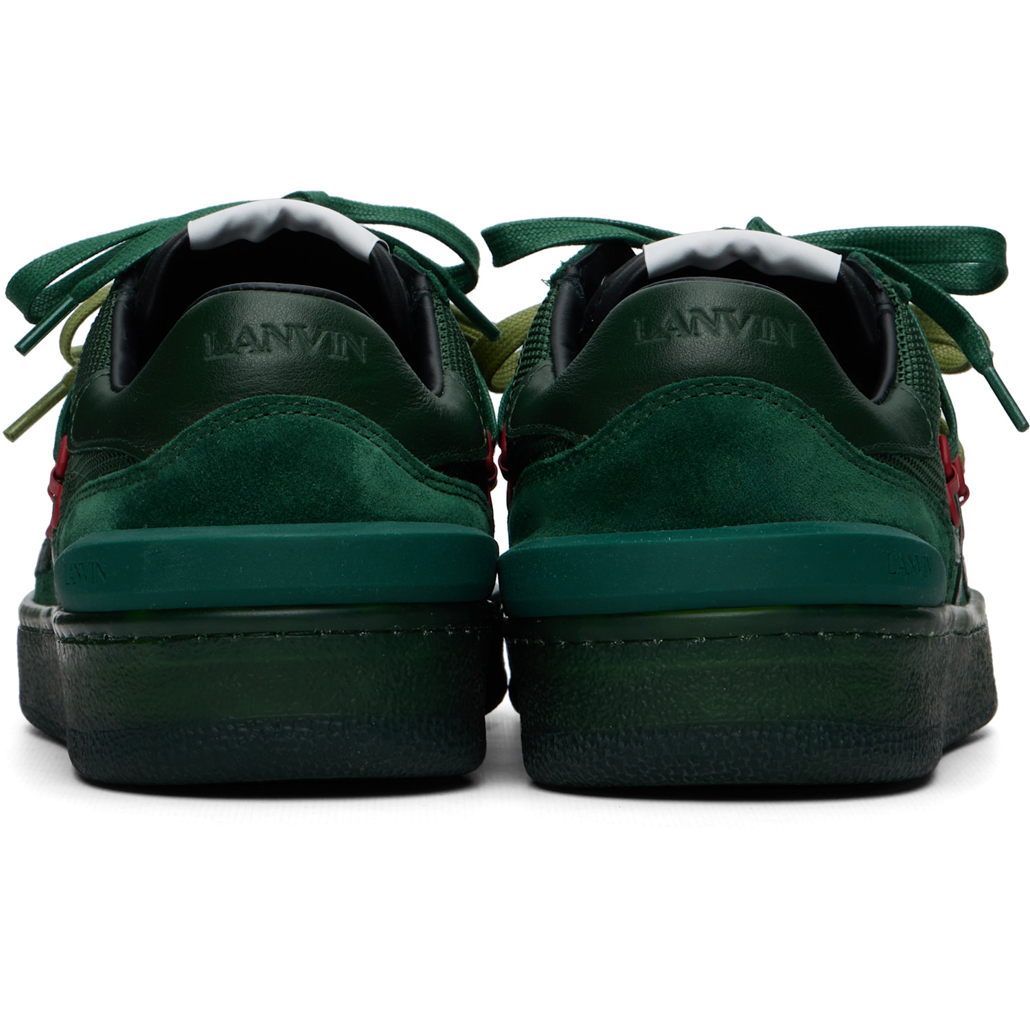  Lanvin Khaki Clay Sneakers 
