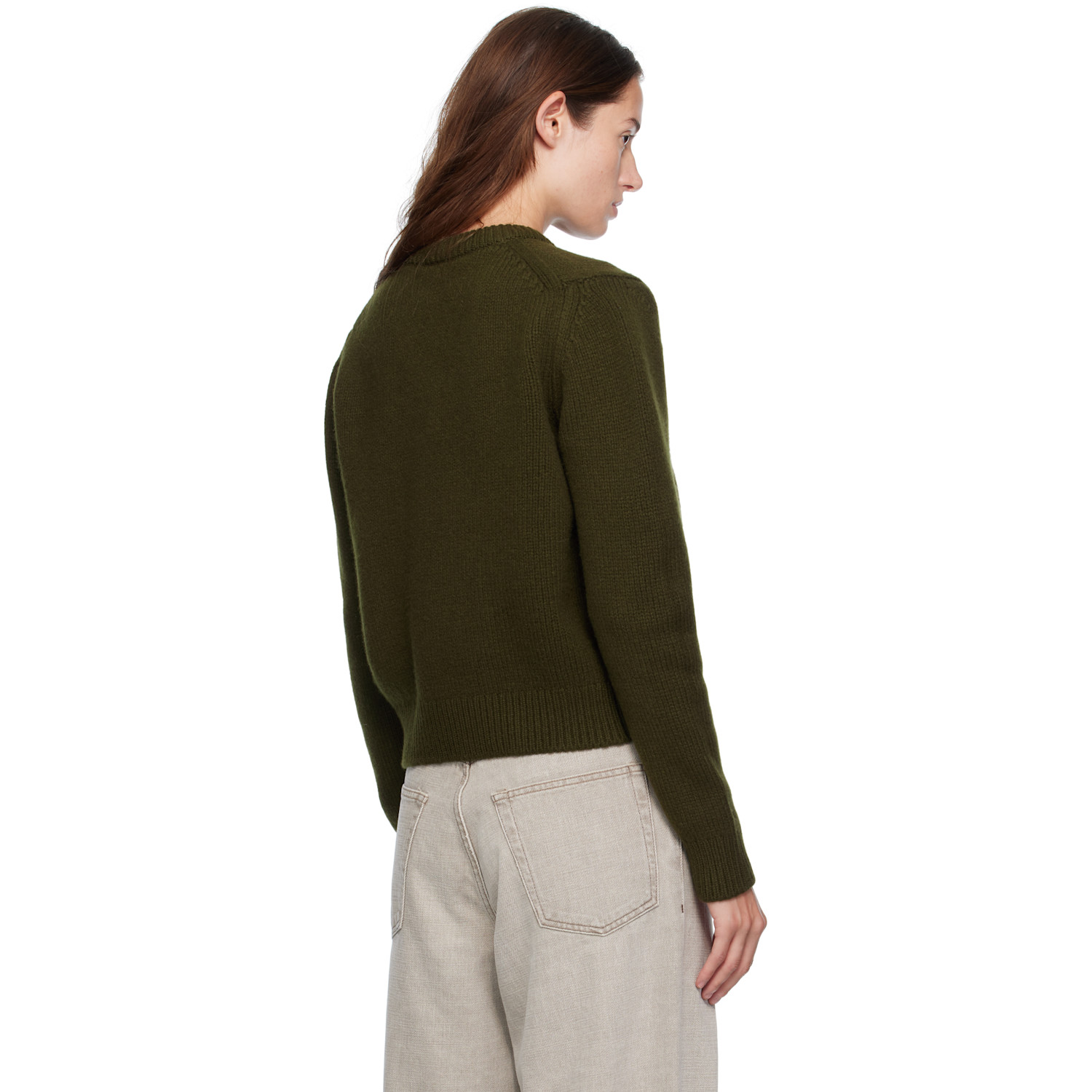  &daughter Green Glenn V-neck Sweater 