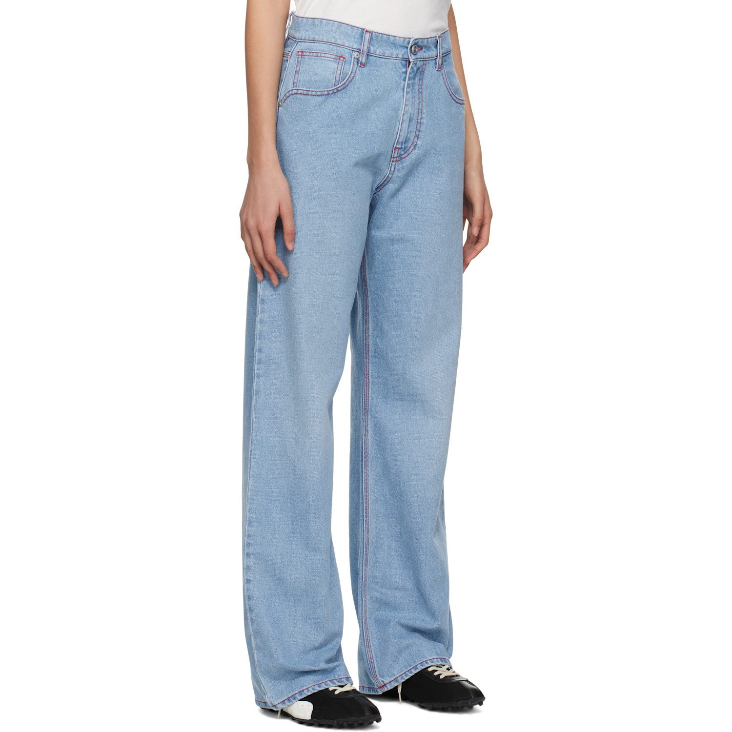  Erl Blue Straight Venice Jeans 