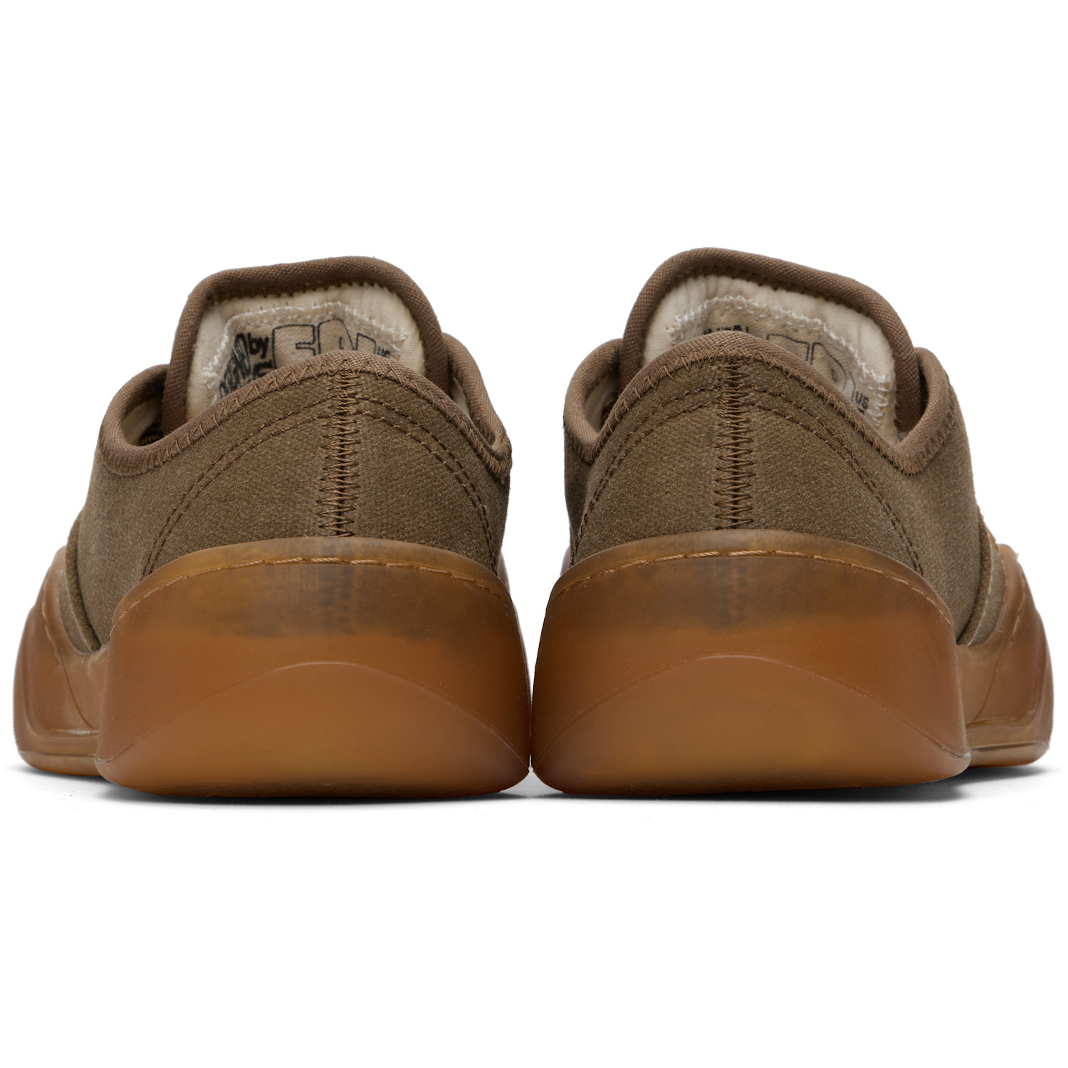  Erl Brown Coupe Sneakers 