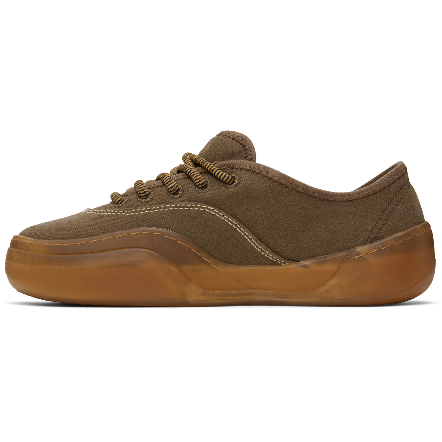  Erl Brown Coupe Sneakers 