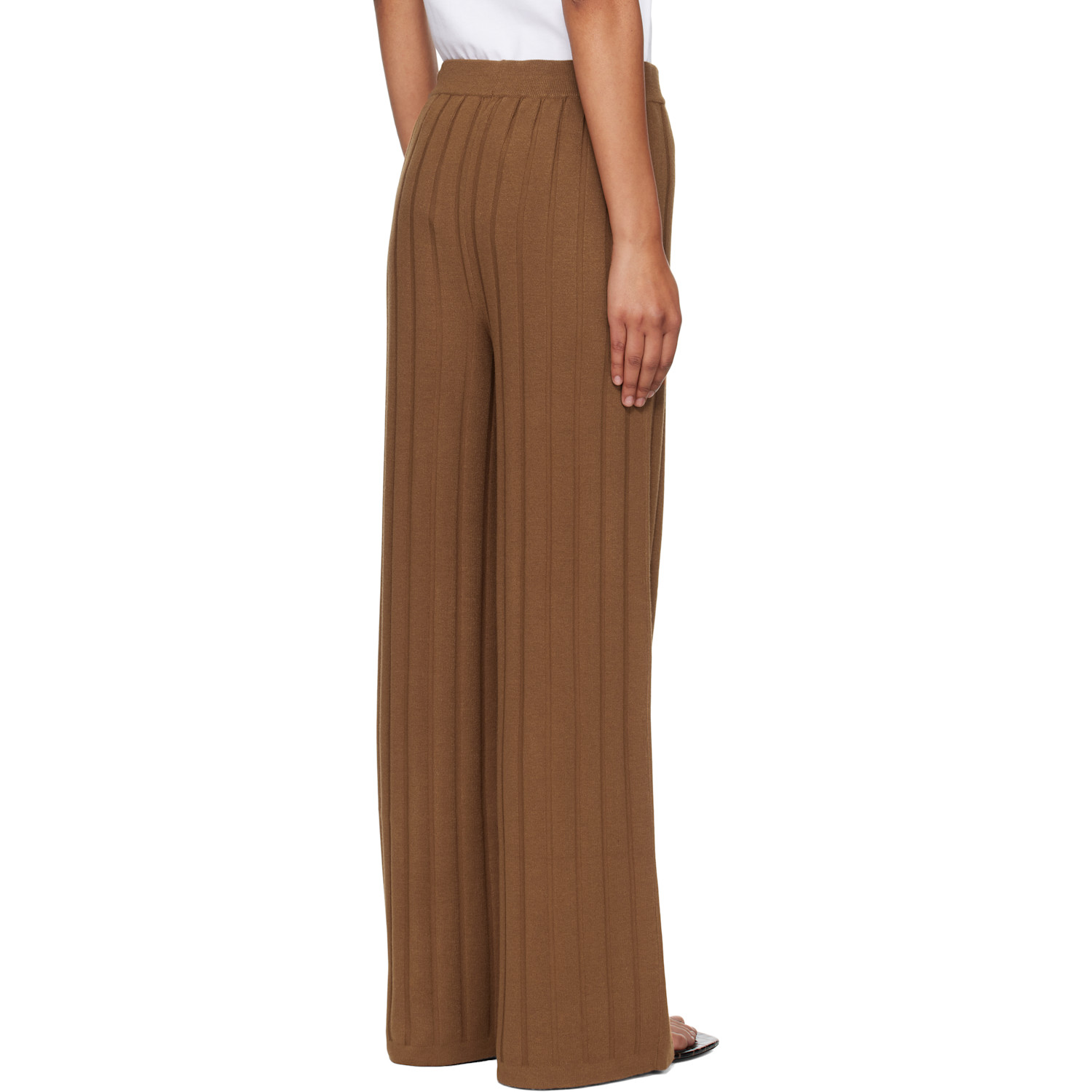  Mm By Max Mara Brown Tema Lounge Pants 