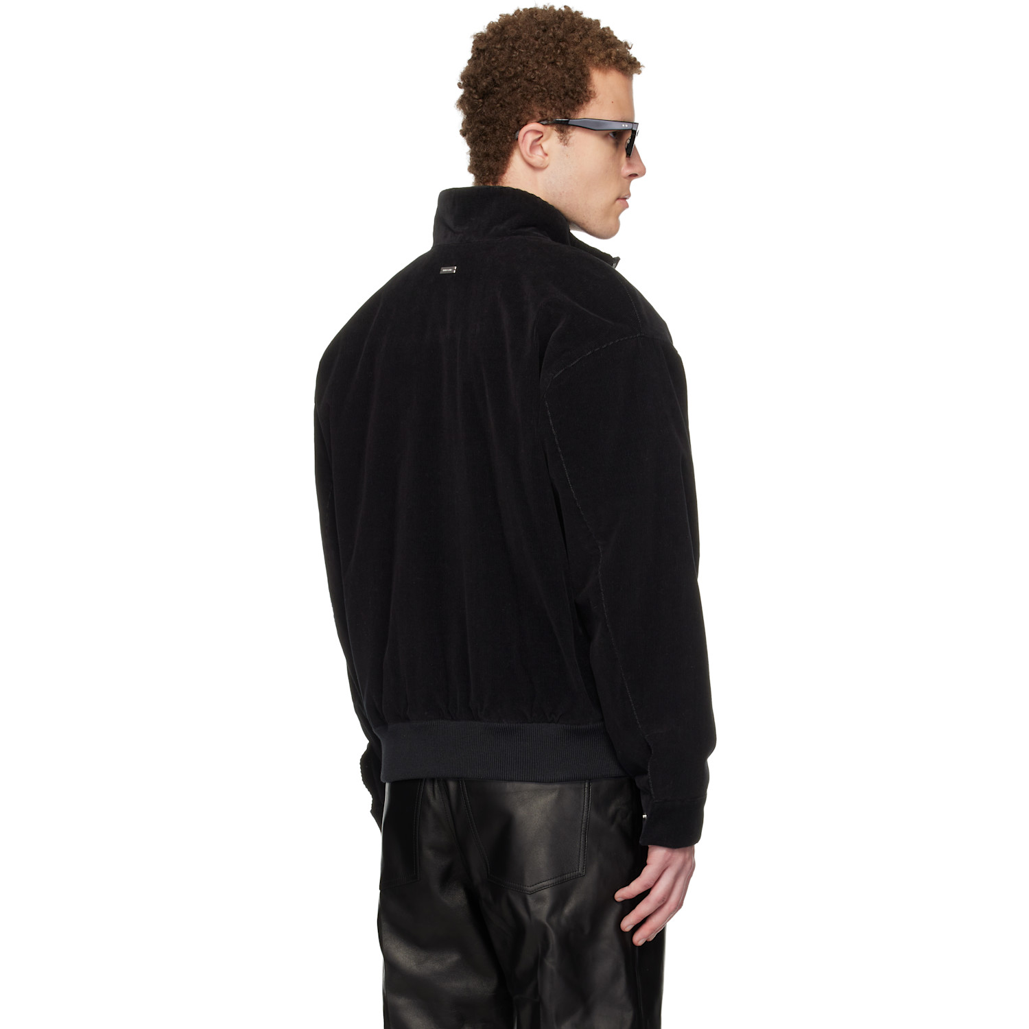  Ferragamo Black Insulated Jacket 