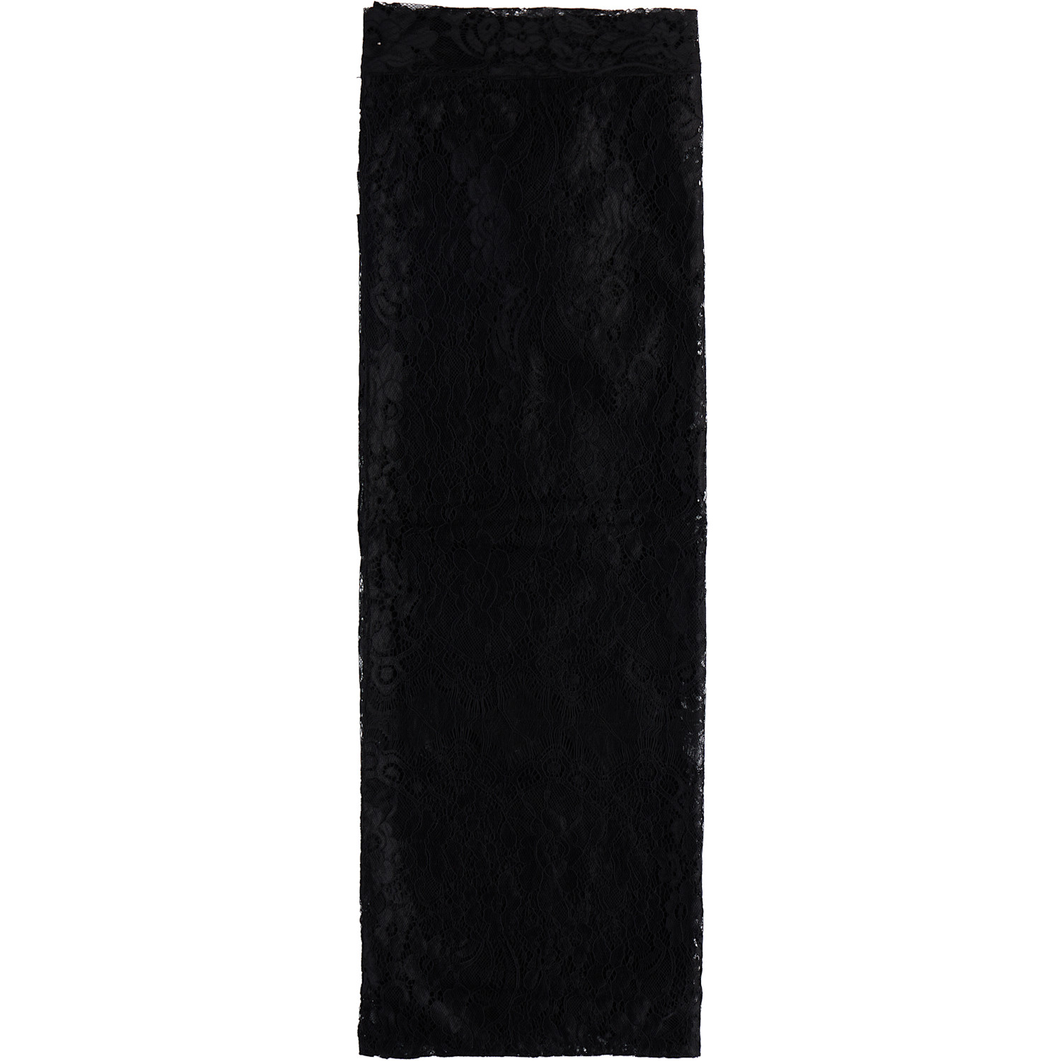  Gohar World Black Embroidered Lace Hands Apron 