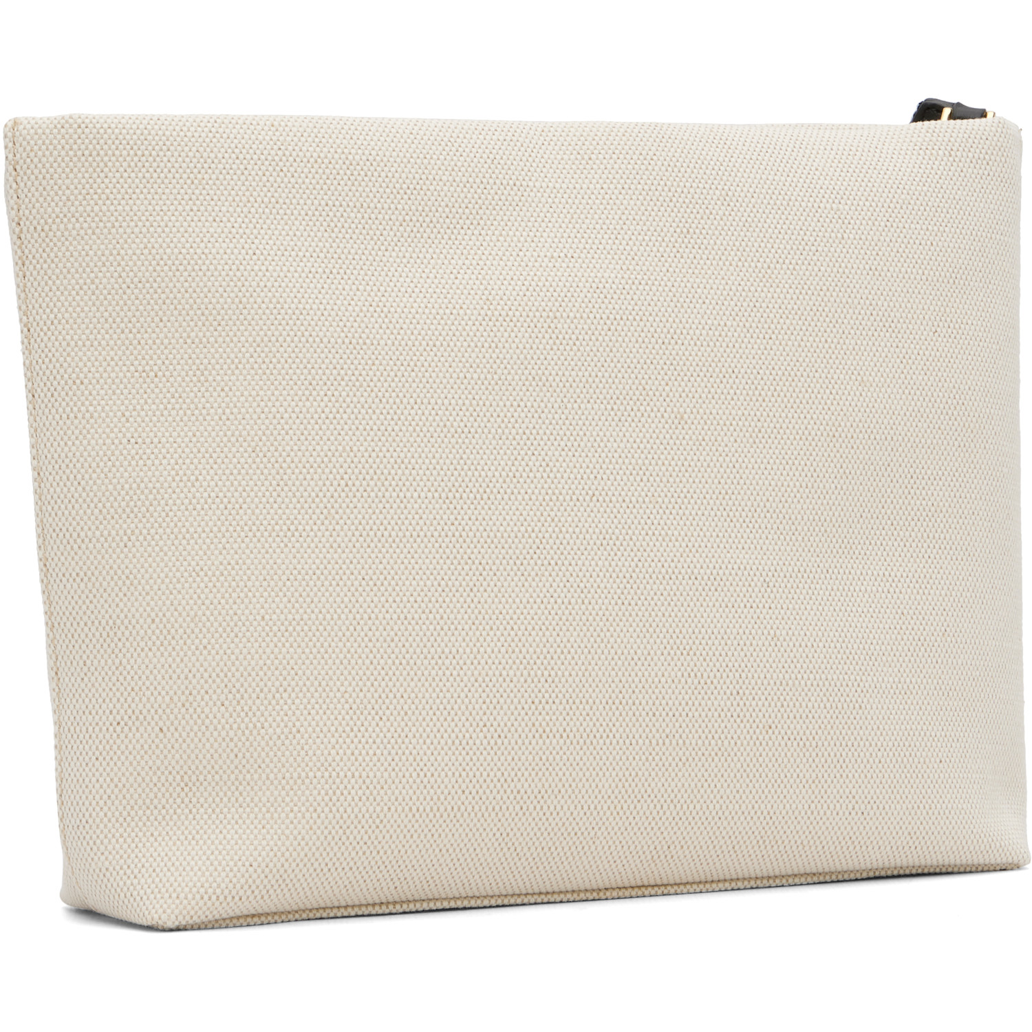 Givenchy Beige 'givenchy' Canvas Pouch 