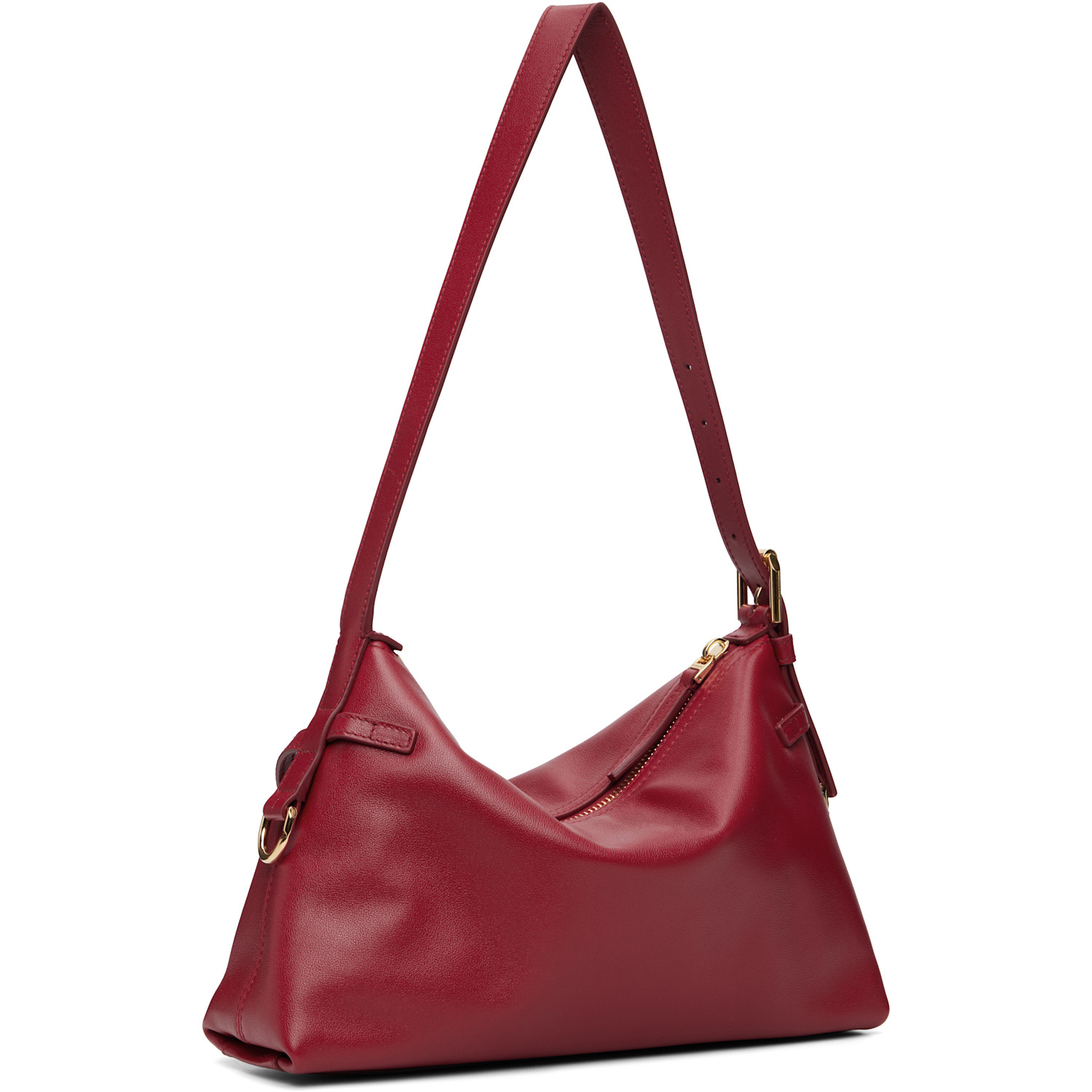  Givenchy Red Mini Voyou Shiny Leather Bag 