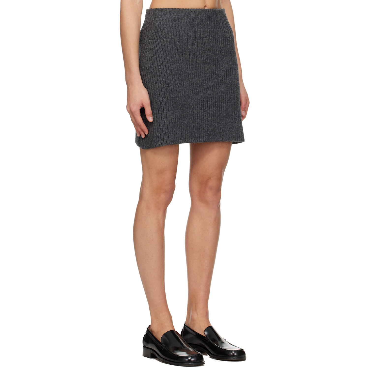  Givenchy Gray Pencil Miniskirt 