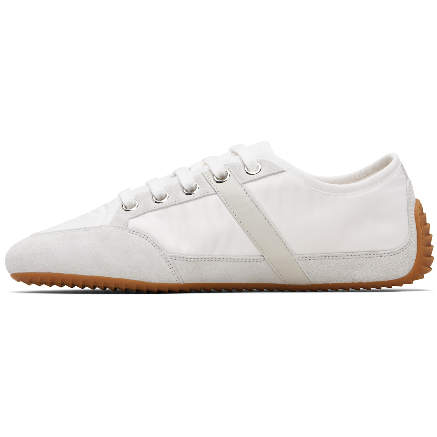  Givenchy White & Gray Slim Sneakers 