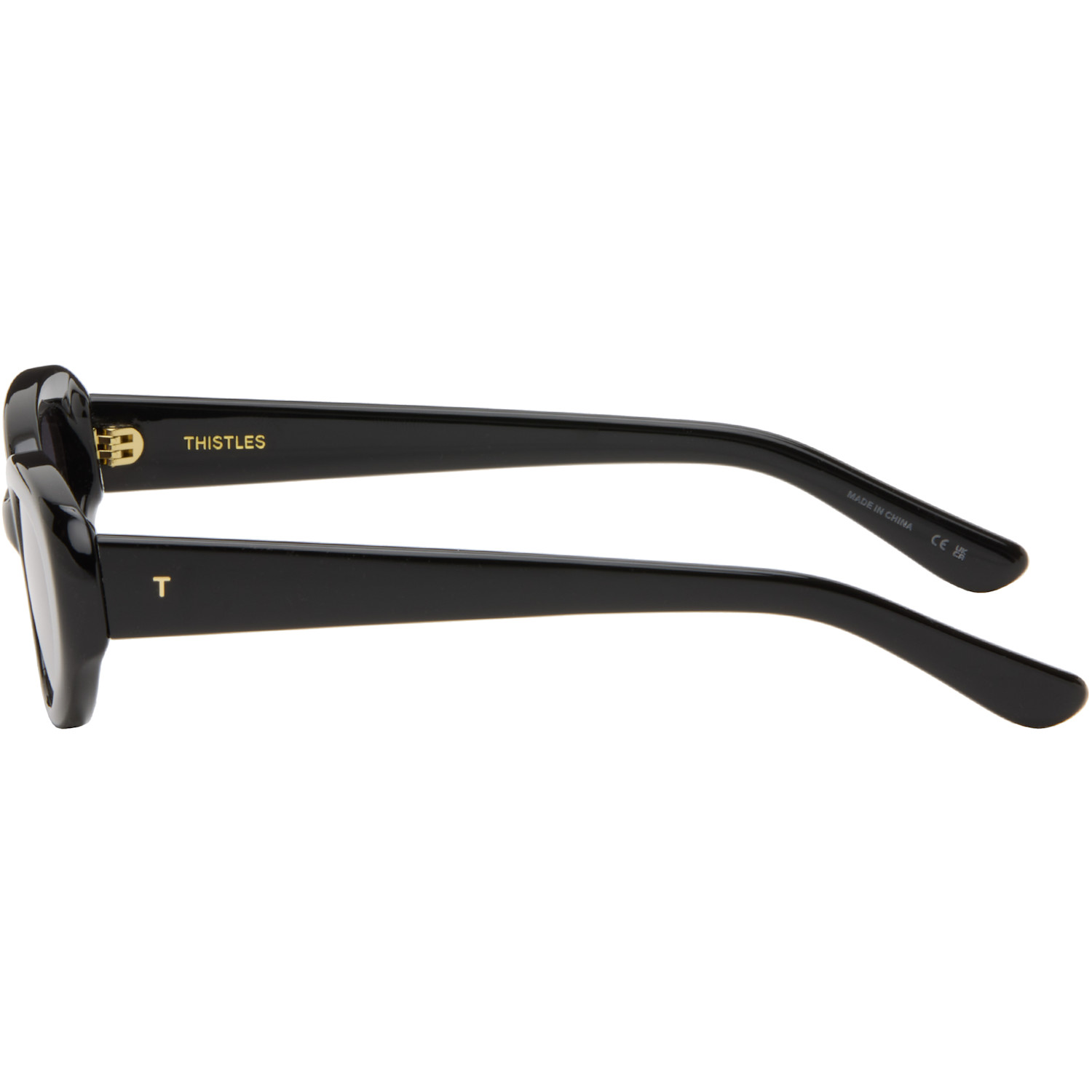  Thistles Black 'the Coco' Sunglasses 