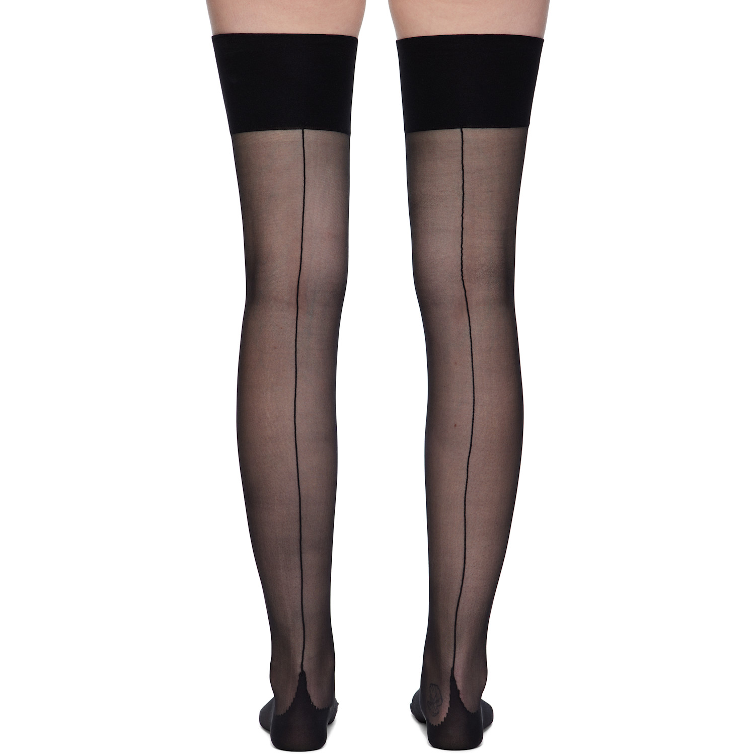  Agent Provocateur Black Amber Stocking Socks 