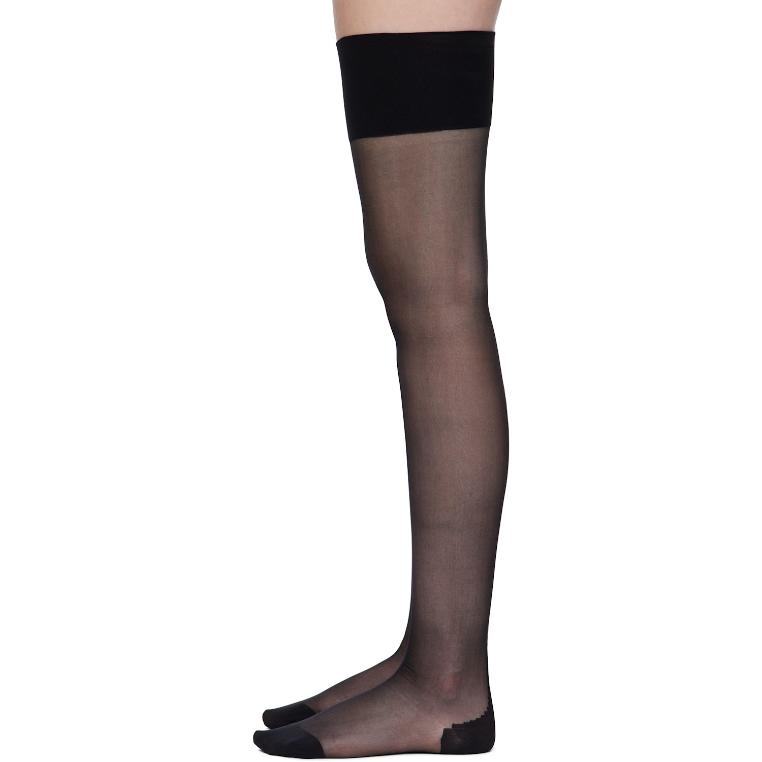  Agent Provocateur Black Amber Stocking Socks 