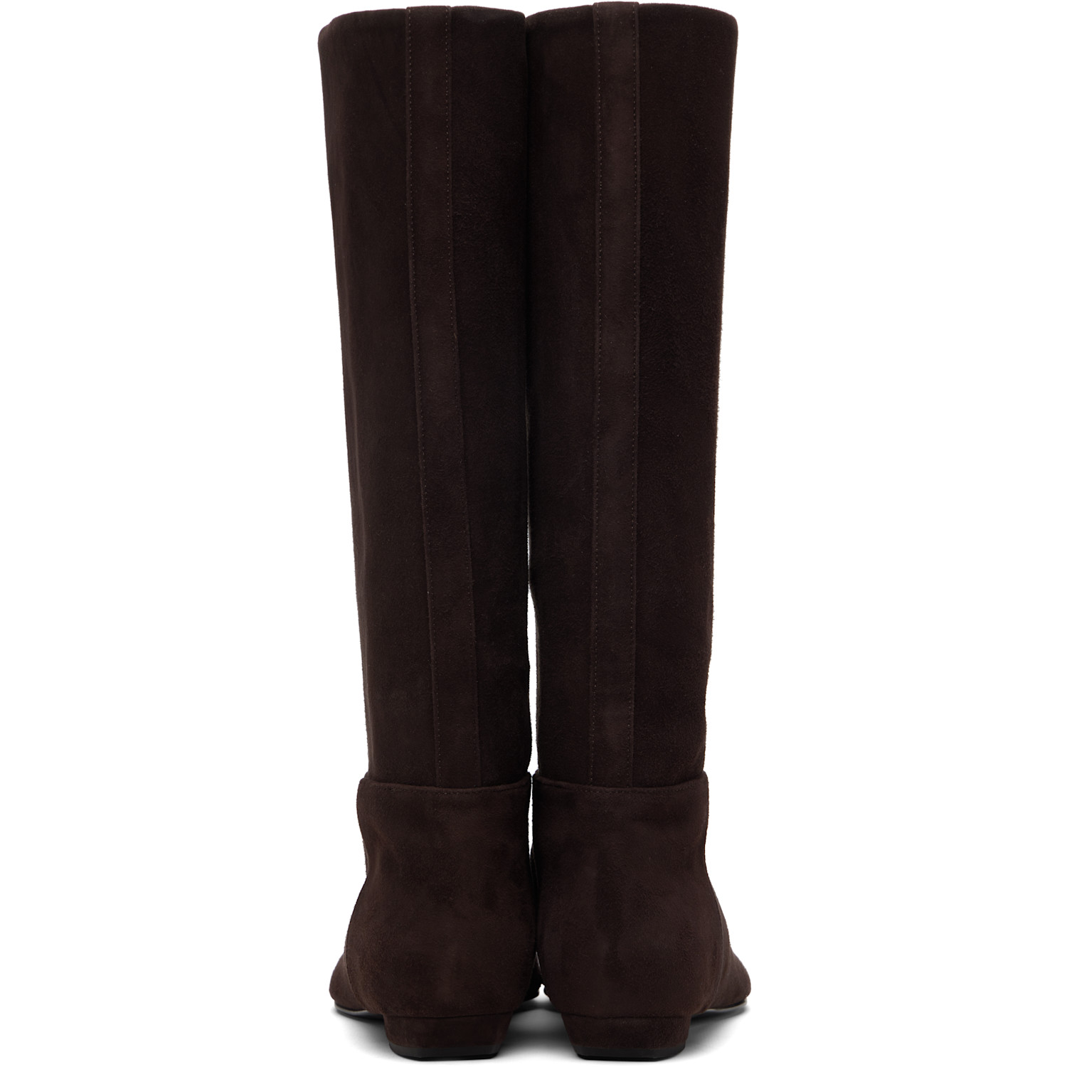 Proenza Schouler Brown Trap Flat Boots 
