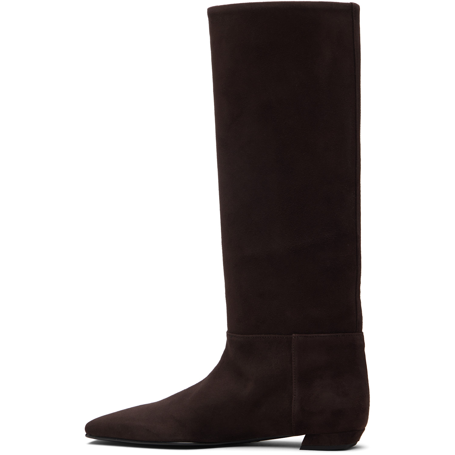  Proenza Schouler Brown Trap Flat Boots 
