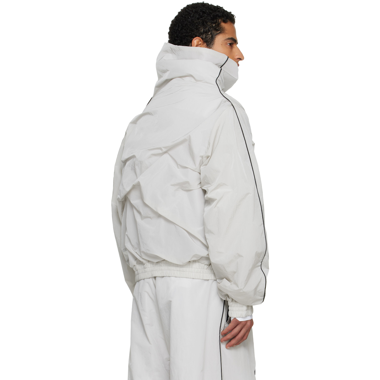  Alainpaul Gray Movement Track Jacket 