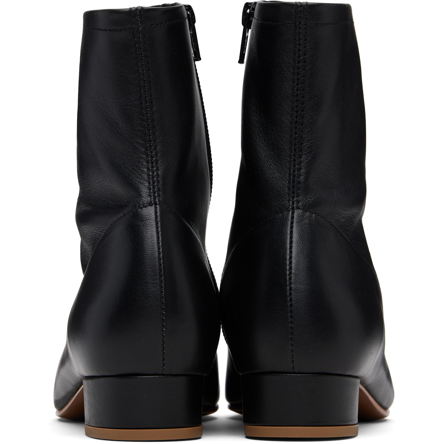  By Far Black Este Ankle Boots 
