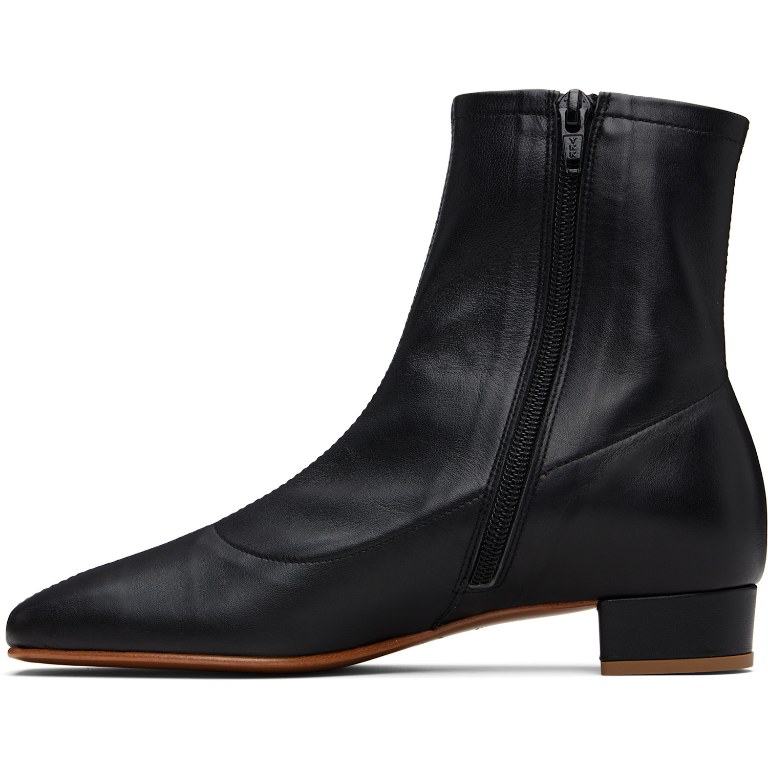  By Far Black Este Ankle Boots 