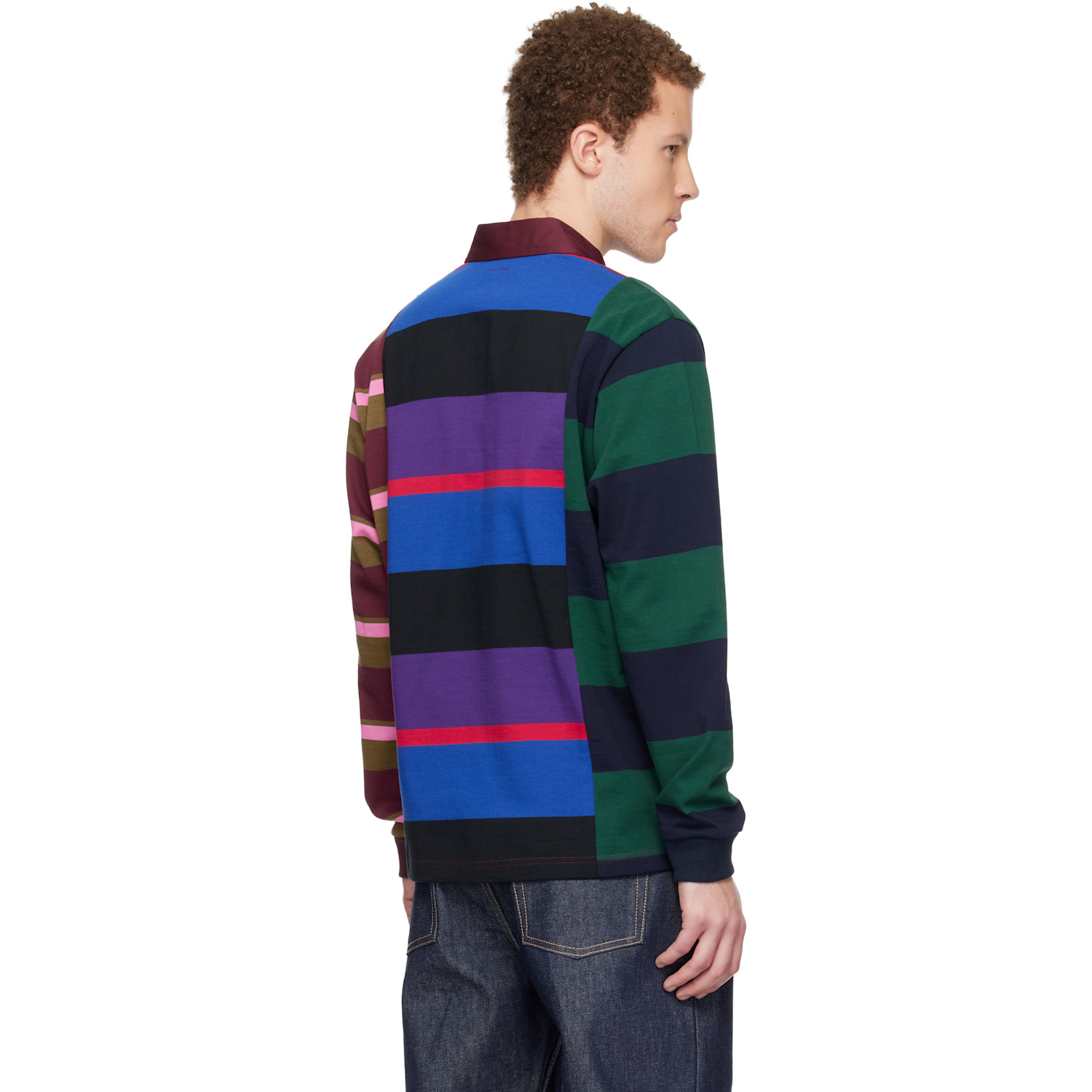  South2 West8 Multicolor Rugger Polo 
