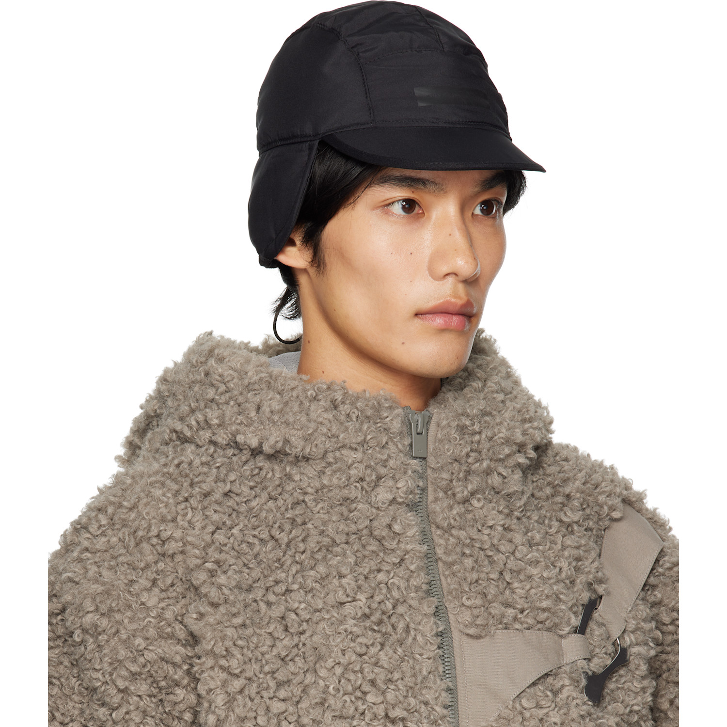  Heliot Emil Black Ophitic Reversible Cap 