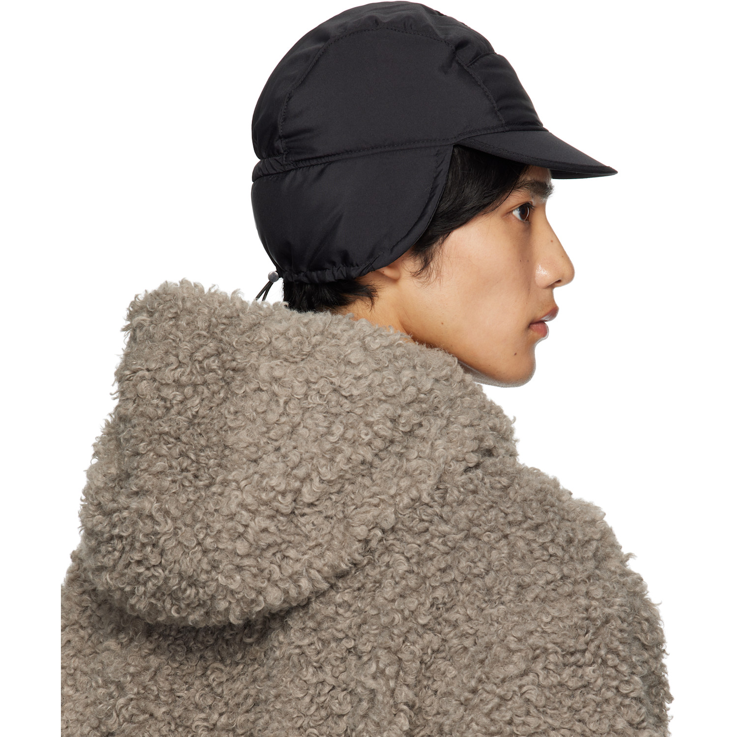  Heliot Emil Black Ophitic Reversible Cap 