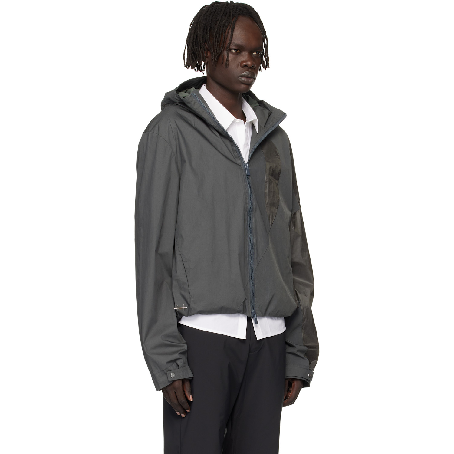  Heliot Emil Gray Polarize Jacket 