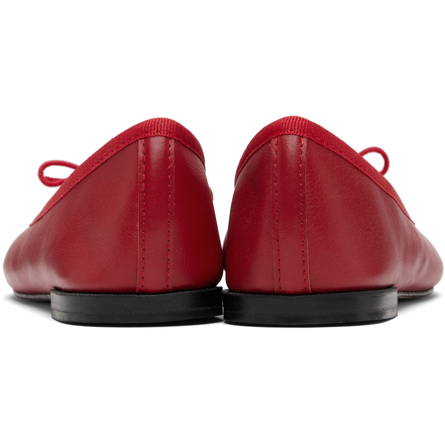  Repetto Red Cendrillon Ballerina Flats 