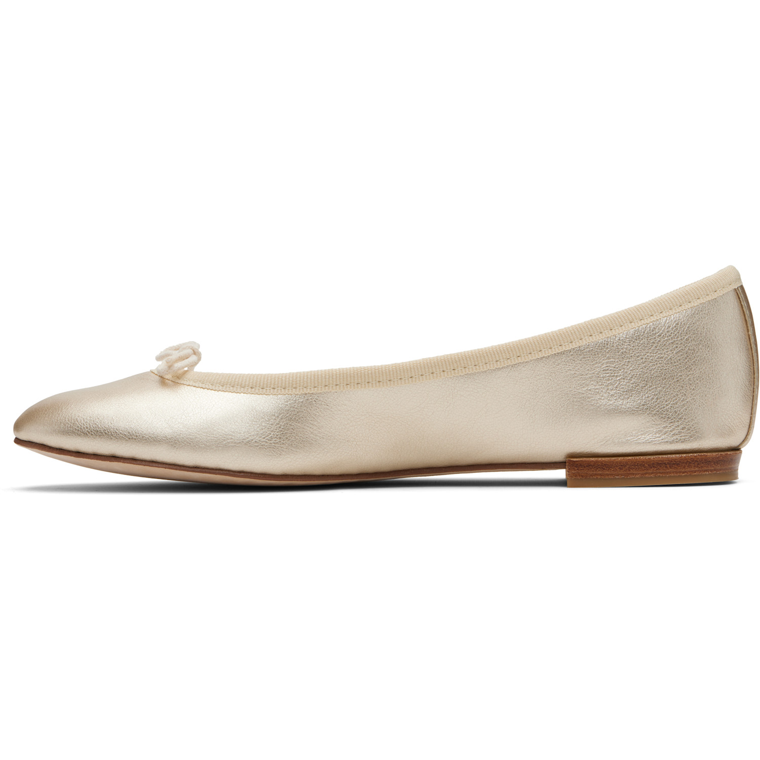  Repetto Gold Cendrillon Ballerina Flats 