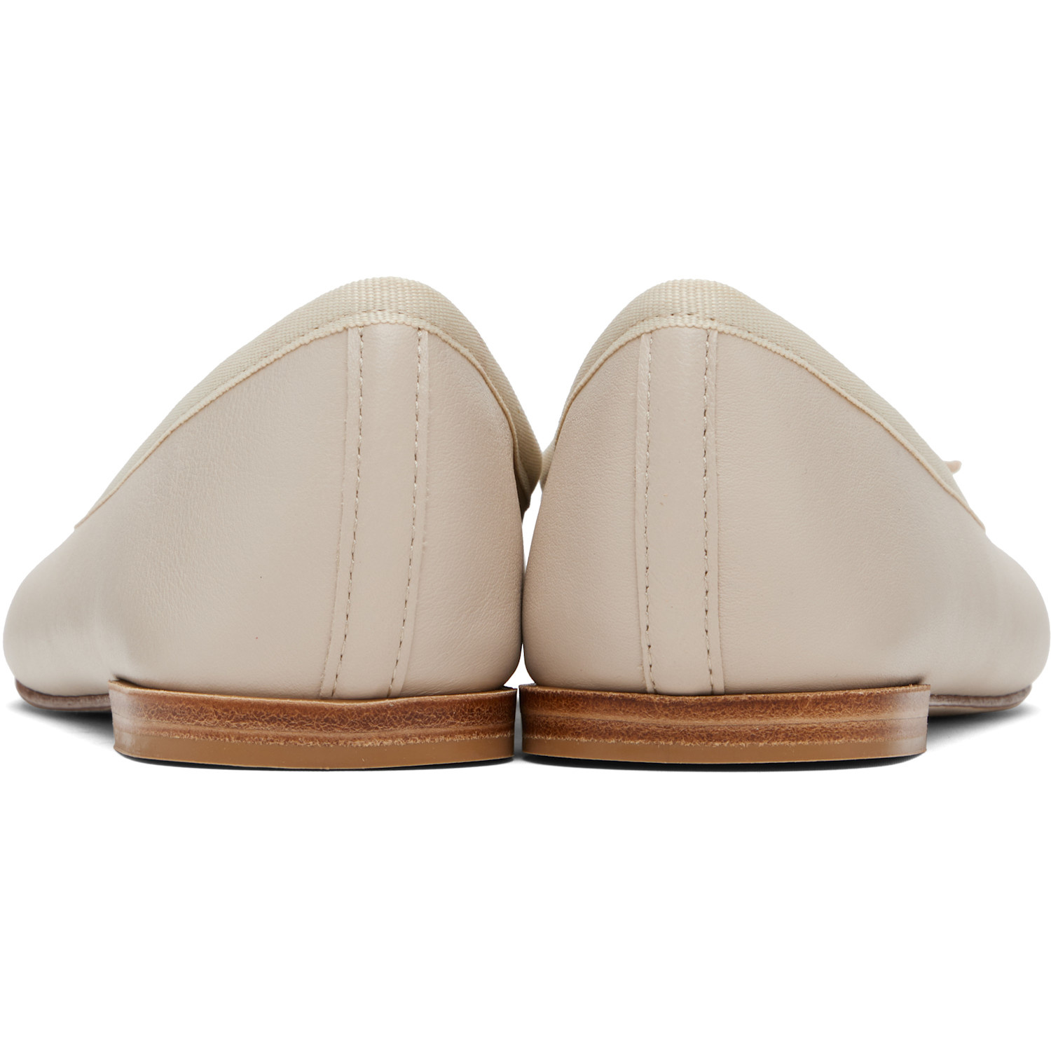  Repetto Beige Cendrillon Ballerina Flats 