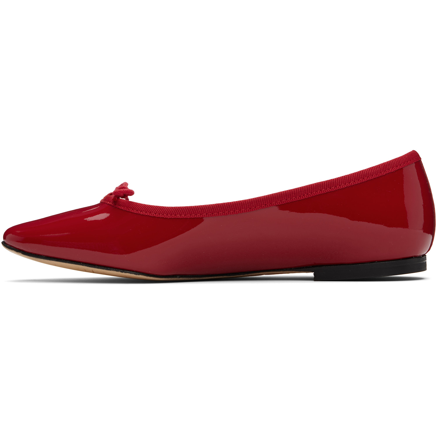  Repetto Red Cendrillon Pointed-toe Ballerina Flats 