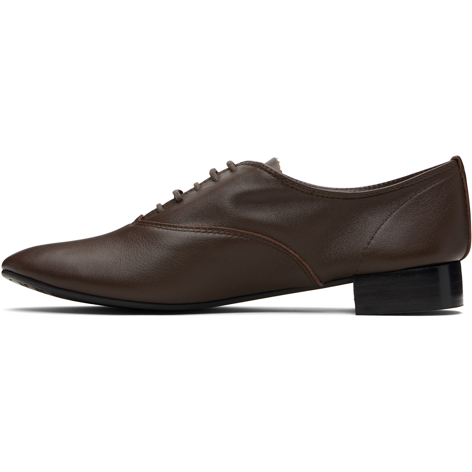  Repetto Brown Zizi Rubber-sole Oxfords 