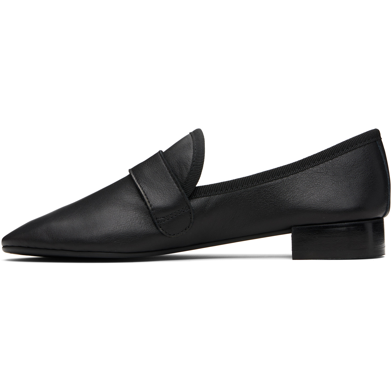  Repetto Black Michael Rubber-sole Loafers 