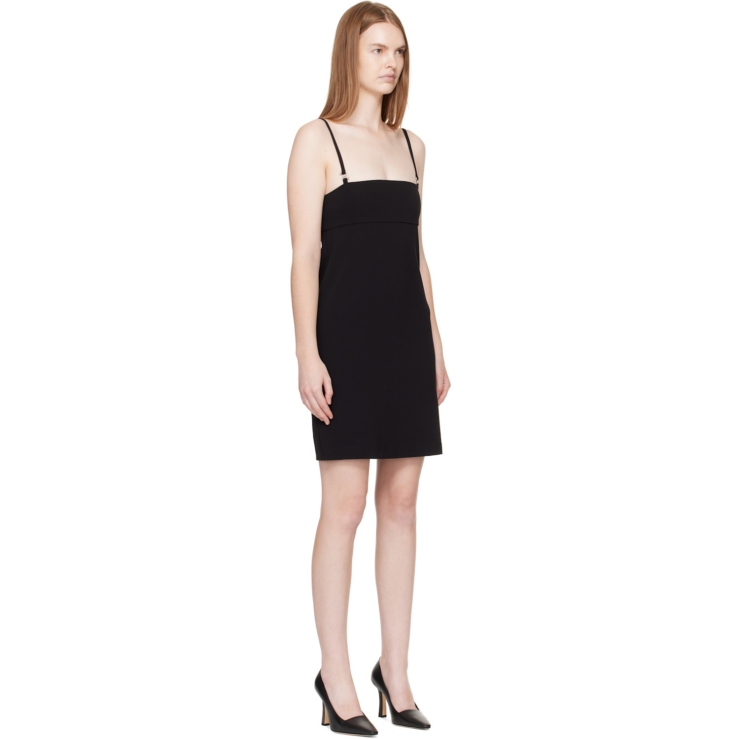  Sportmax Black Cut Out Minidress 