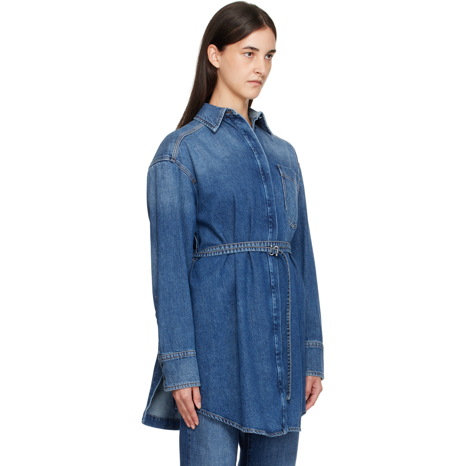  Sportmax Blue Eridani Denim Jacket 