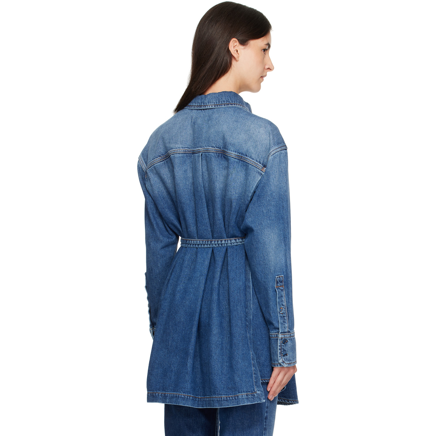  Sportmax Blue Eridani Denim Jacket 